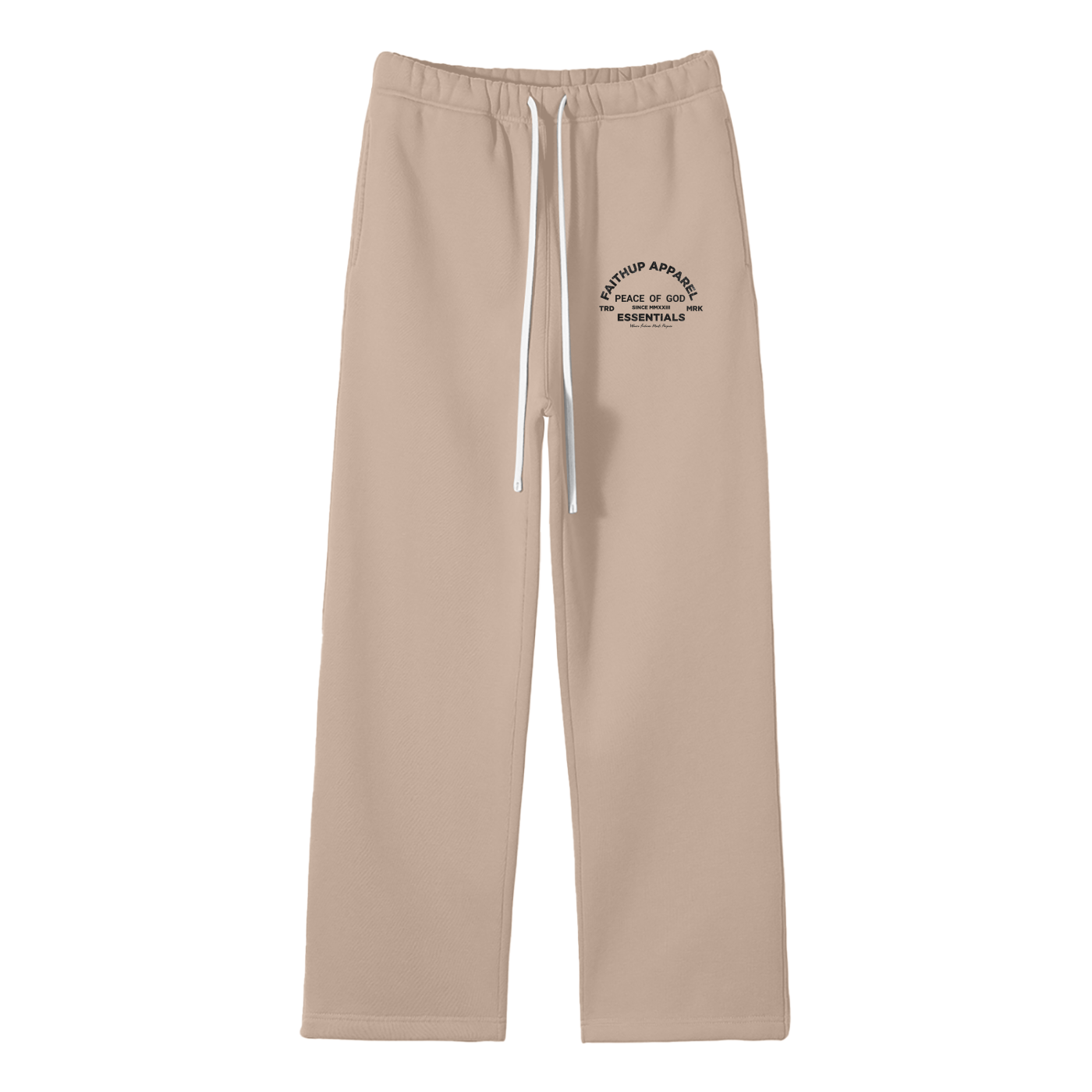 Peace of God Fleece Straight Leg Sweats