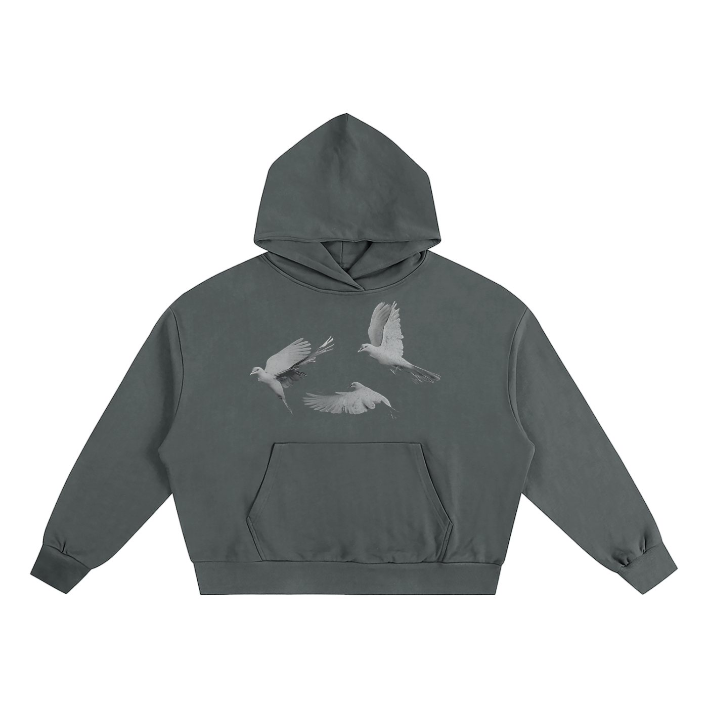 Faith vs. Everything Boxy Oversized Hoodie