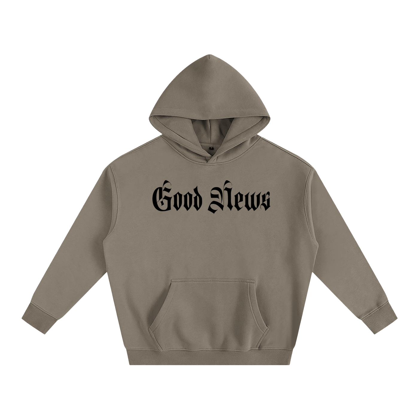 Good News Oversize Fleeced Hoodie