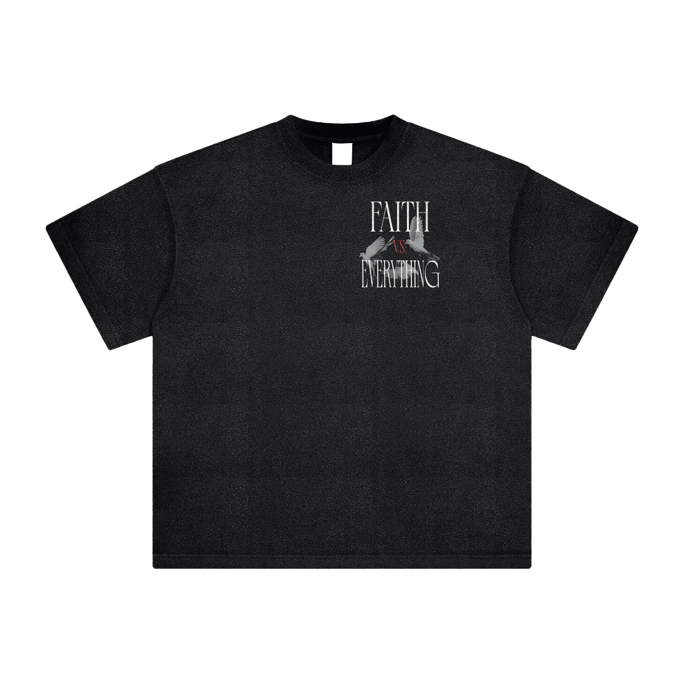 Faith vs. Everything Vintage Washed Tee