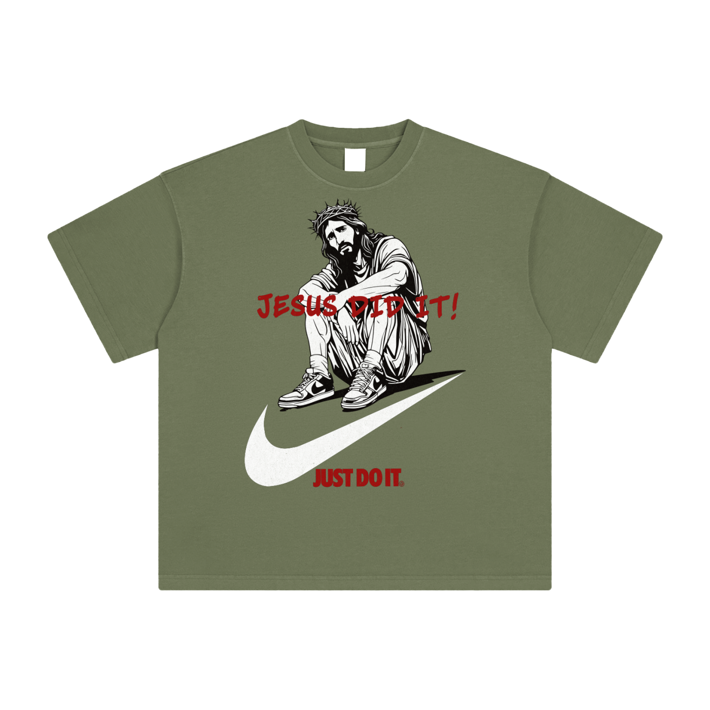 Jesus Did It! Vintage Washed Tee