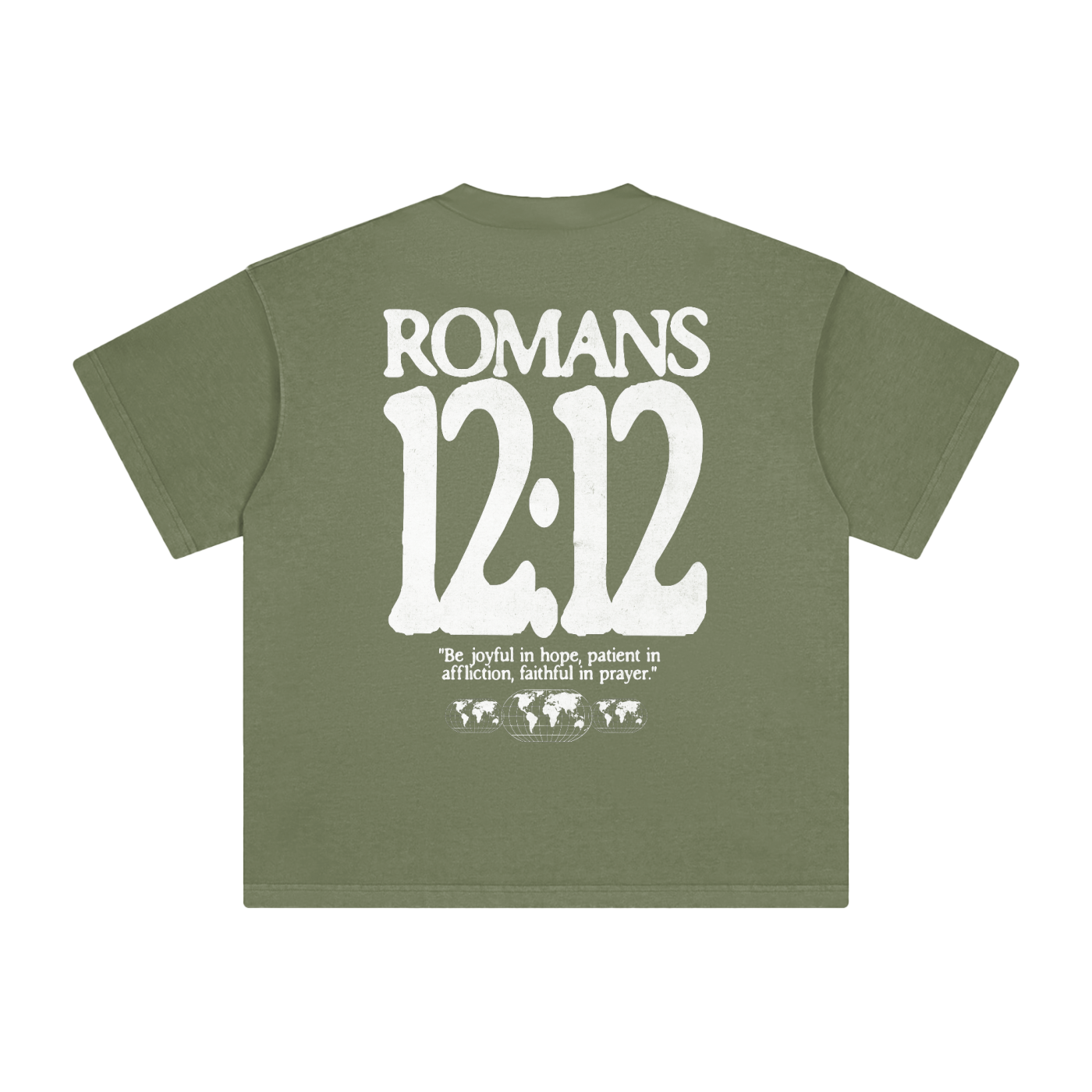 Romans 12:12 Vintage Washed Tee