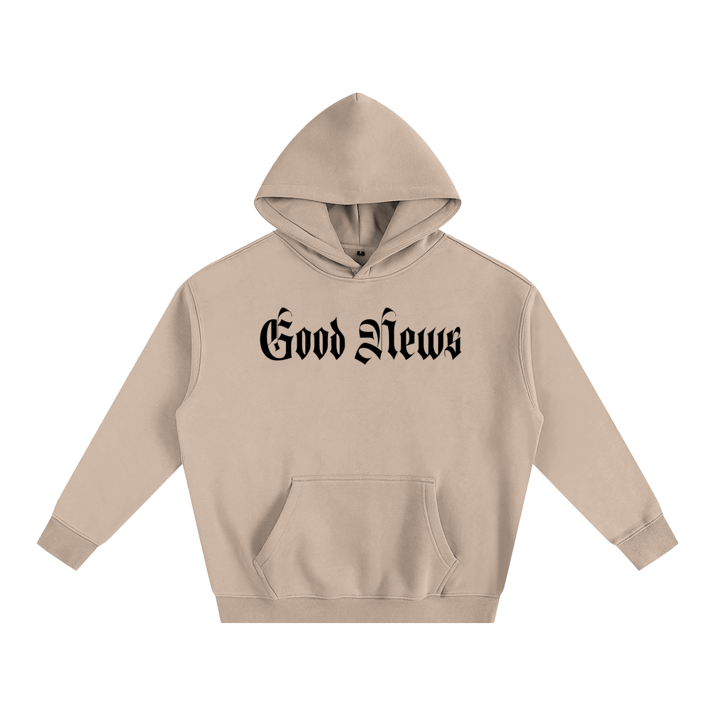 Good News Oversize Fleeced Hoodie