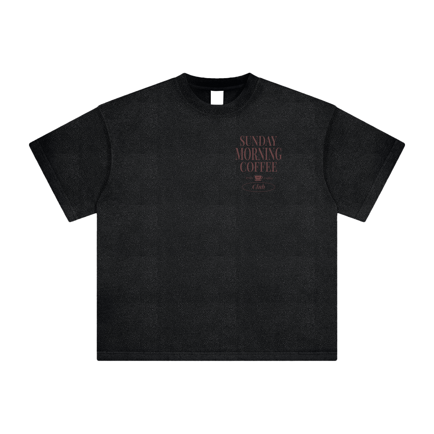 Sunday Morning Coffee Vintage Washed Tee