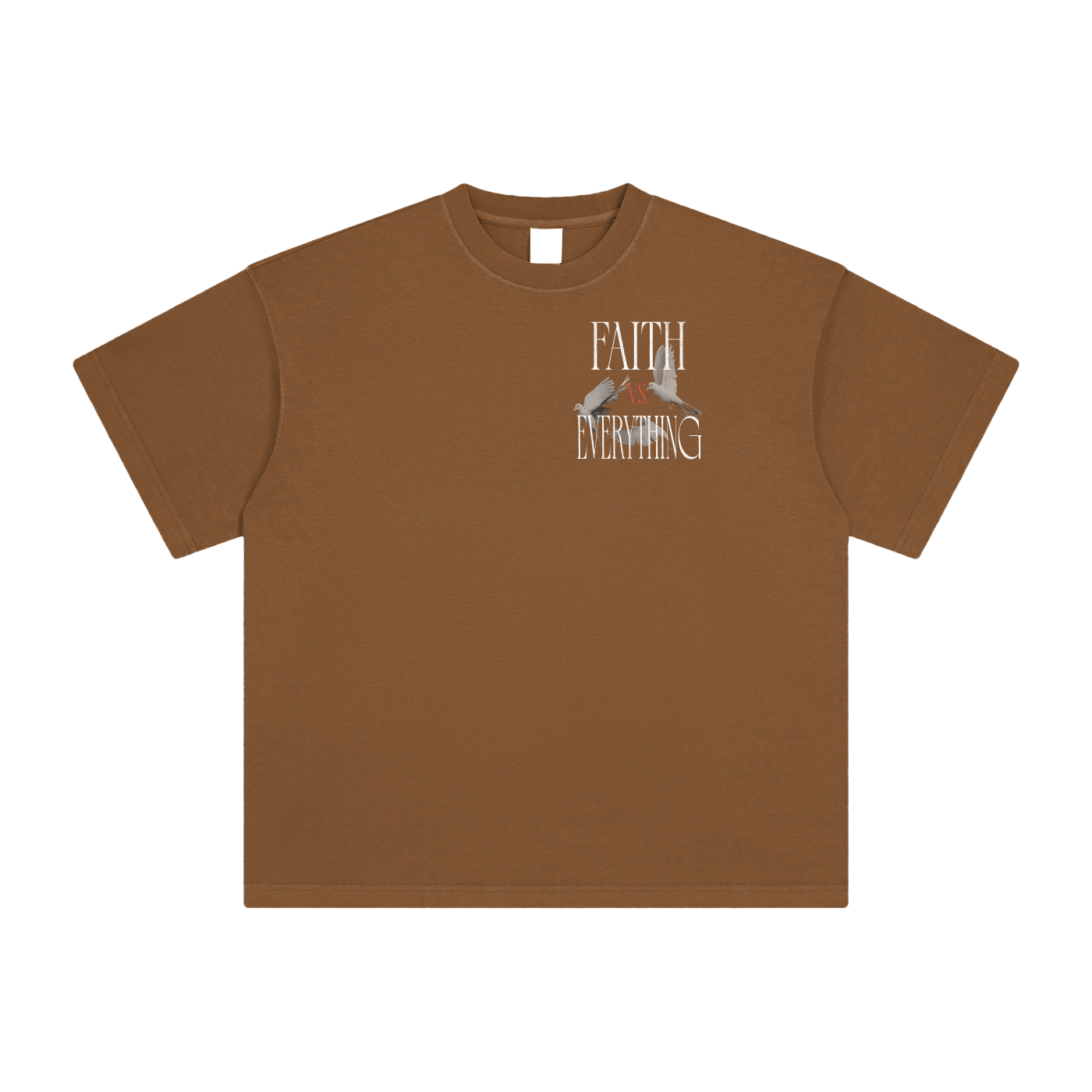 Faith vs. Everything Vintage Washed Tee
