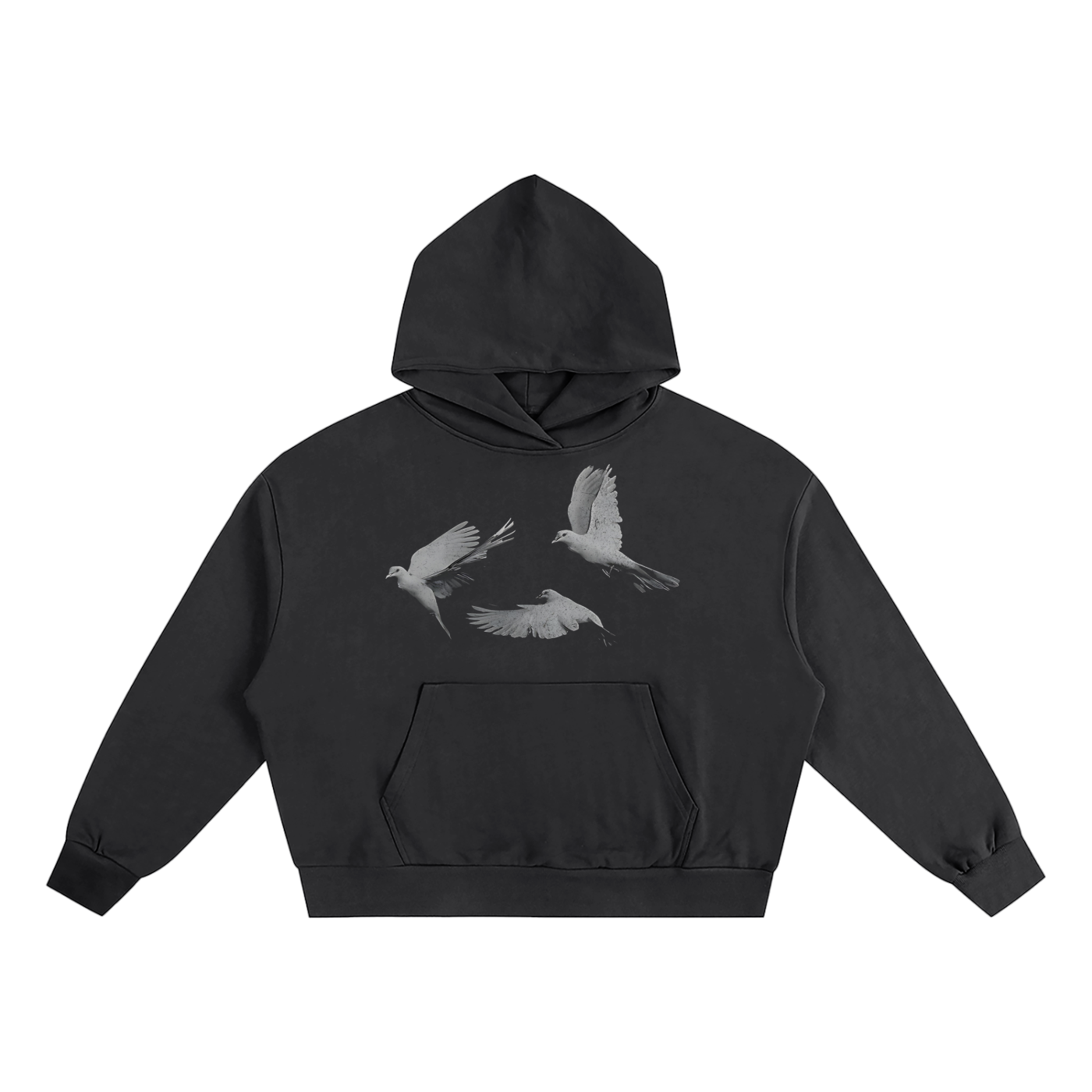 Faith vs. Everything Boxy Oversized Hoodie