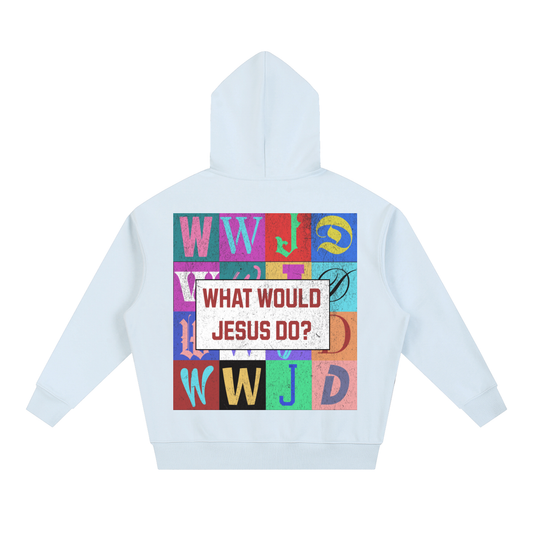WWJD Boxy Heavyweight Hoodie