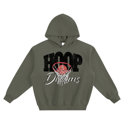 Hoop Dreams Fleeced Boxy Hoodie