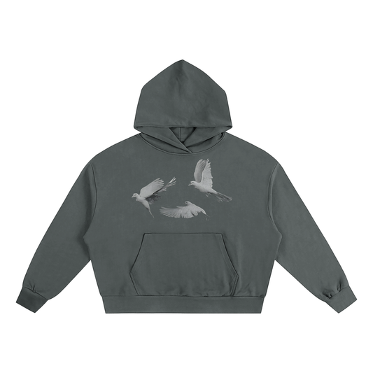 Faith vs. Everything Boxy Oversized Hoodie