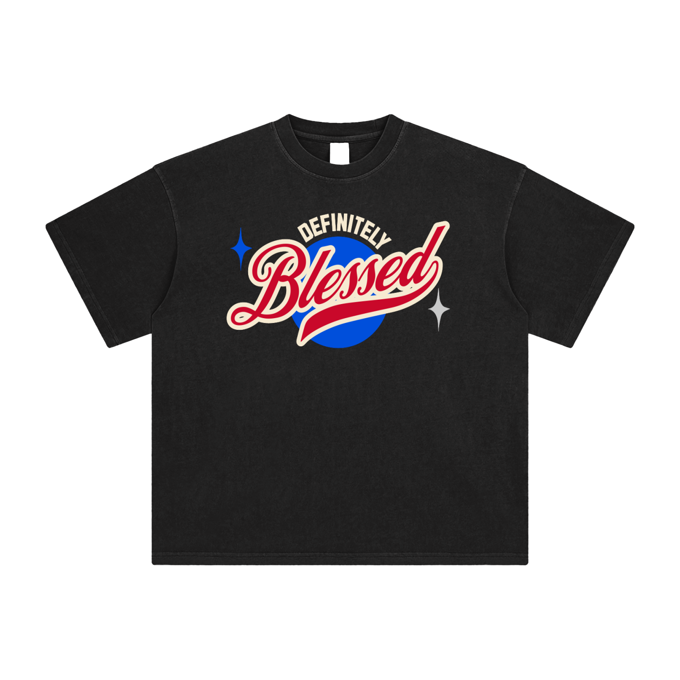 Definitely Blessed Washed Tee