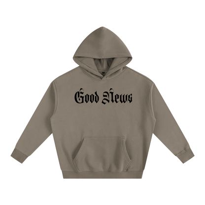 Good News Oversize Fleeced Hoodie