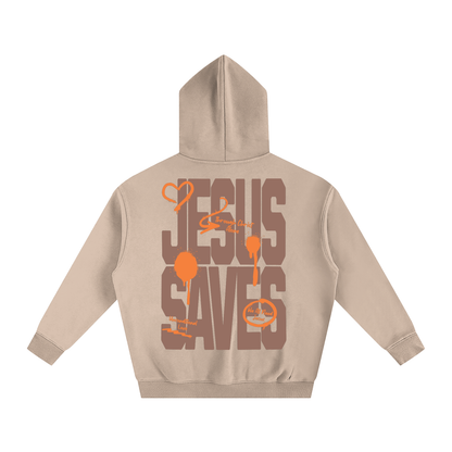 Jesus Saves Oversized Hoodie