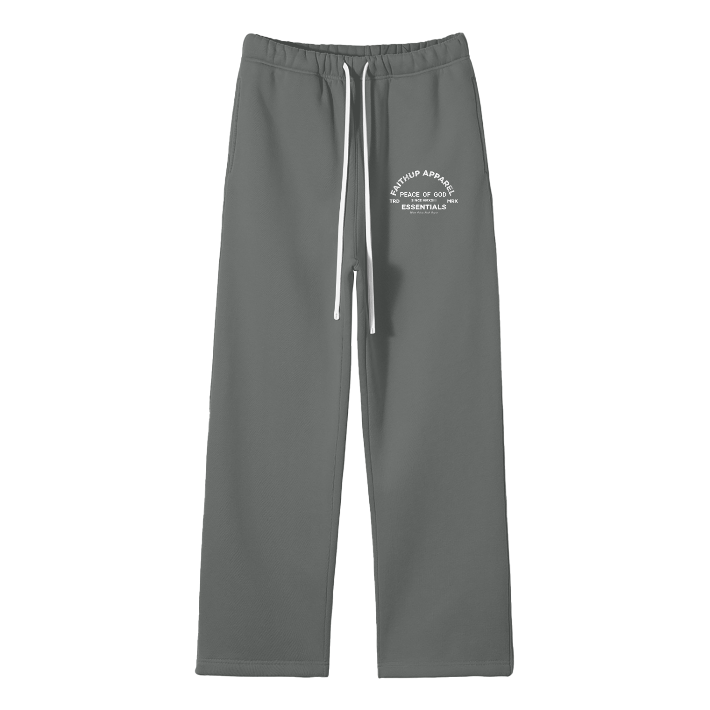 Peace of God Fleece Straight Leg Sweats