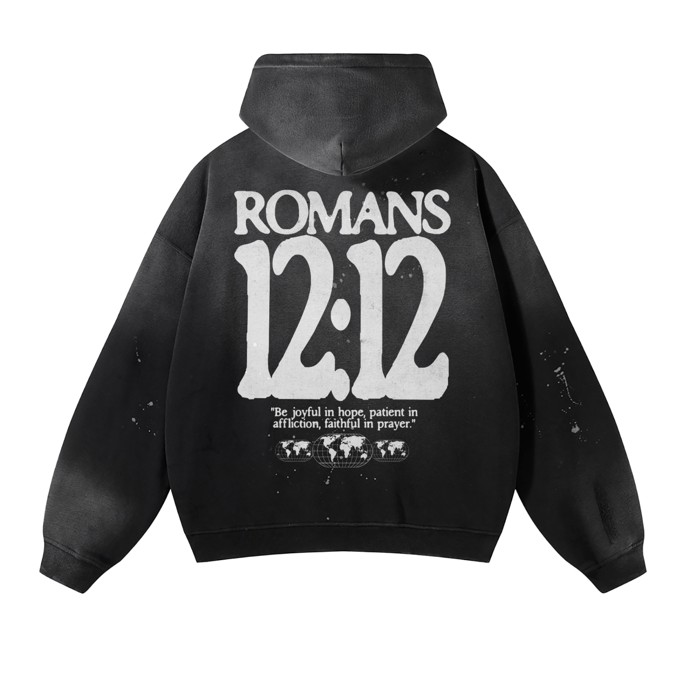 Romans 12:12 Vintage Wash Hoodie