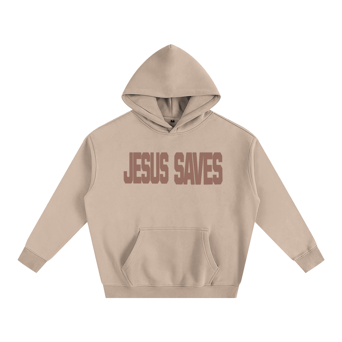 Jesus Saves Oversized Hoodie