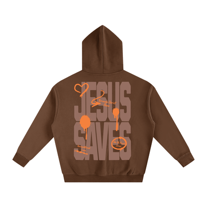 Jesus Saves Oversized Hoodie