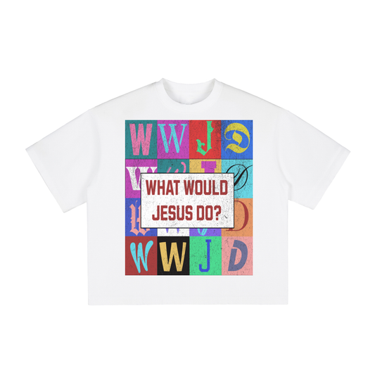 WWJD Vintage Boxy Tee