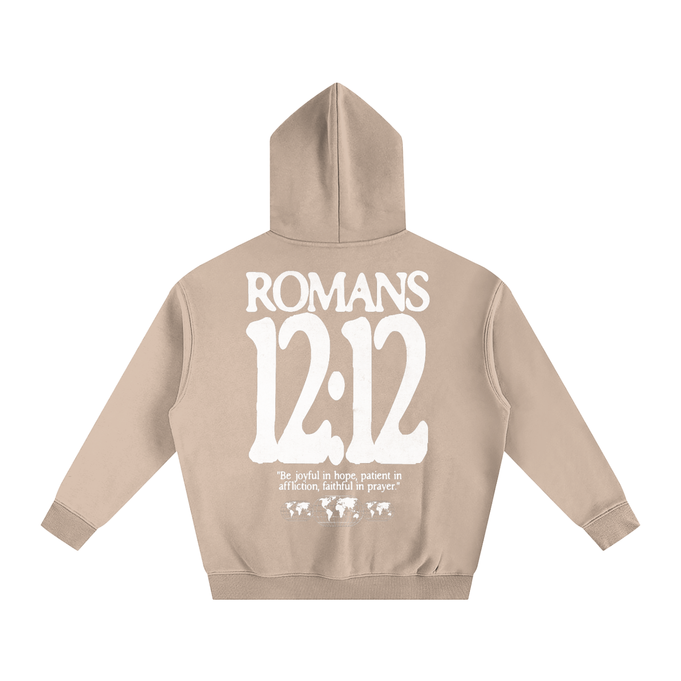 Romans 12:12 Oversized Hoodie