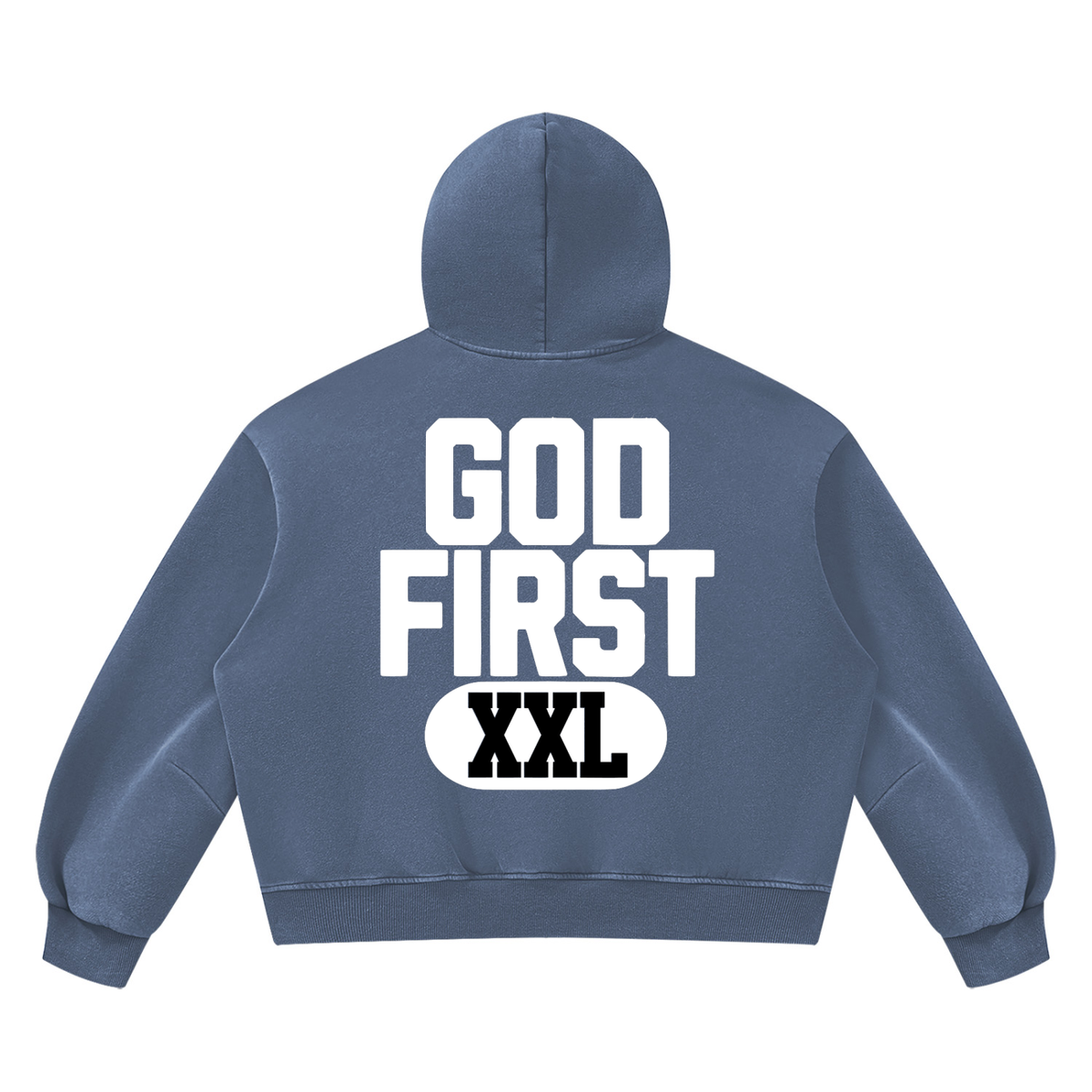 God First Vintage Boxy Hoodie
