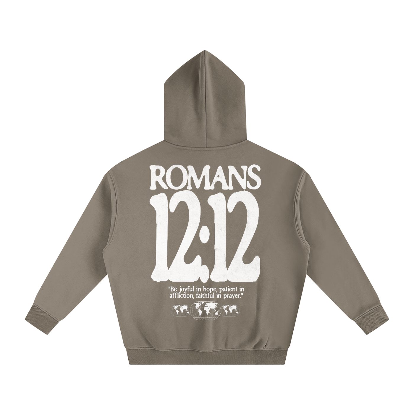 Romans 12:12 Oversized Hoodie