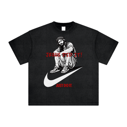 Jesus Did It! Vintage Washed Tee