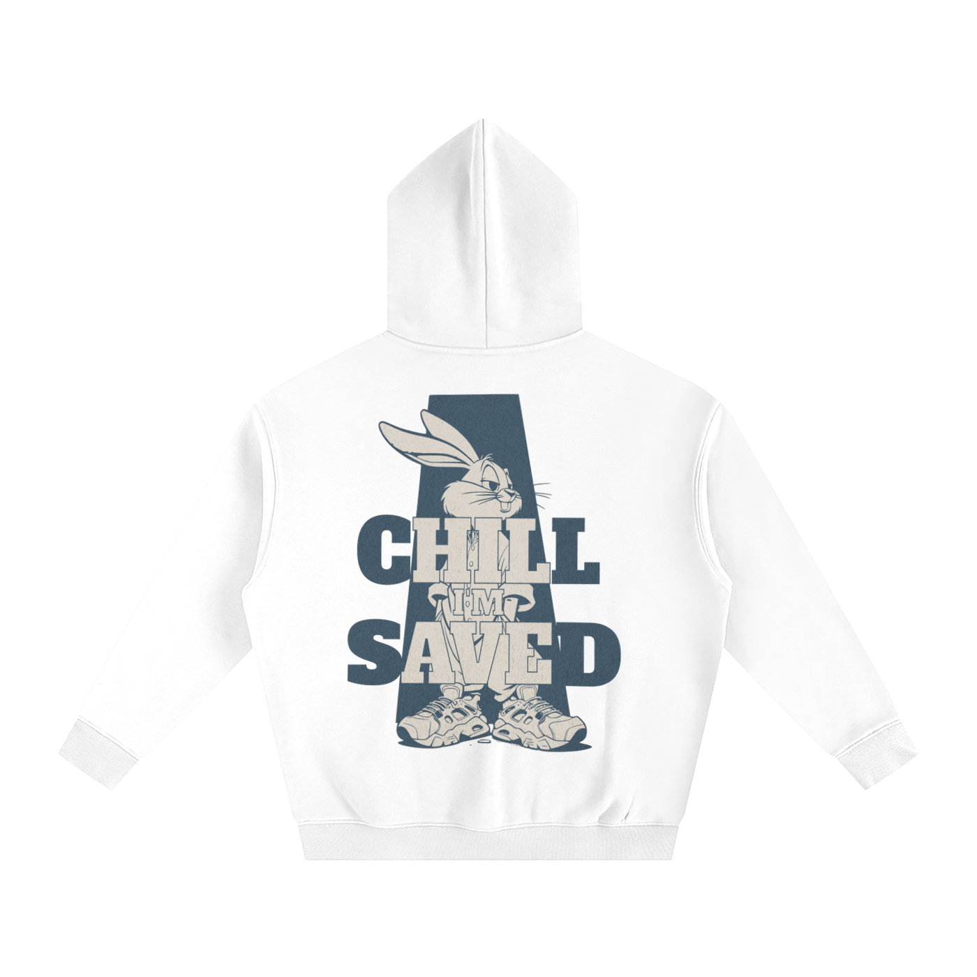 Chill I'm Saved Oversized Hoodie