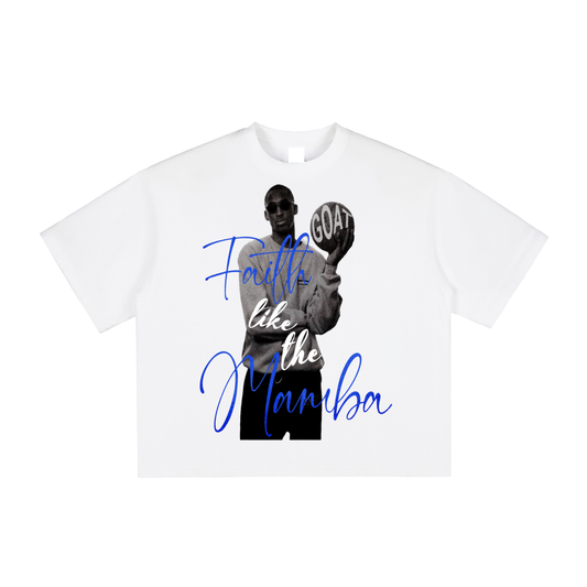 Faith Like The Mamba Washed Boxy Tee