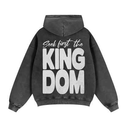 Seek First Boxy Fleece Hoodie