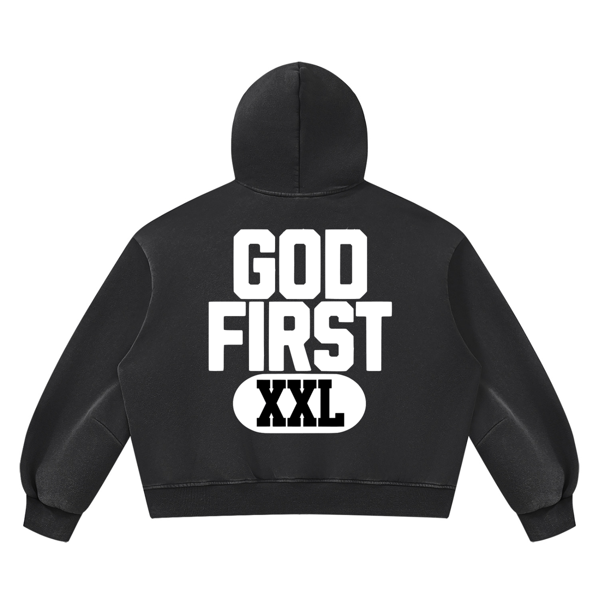 God First Vintage Boxy Hoodie