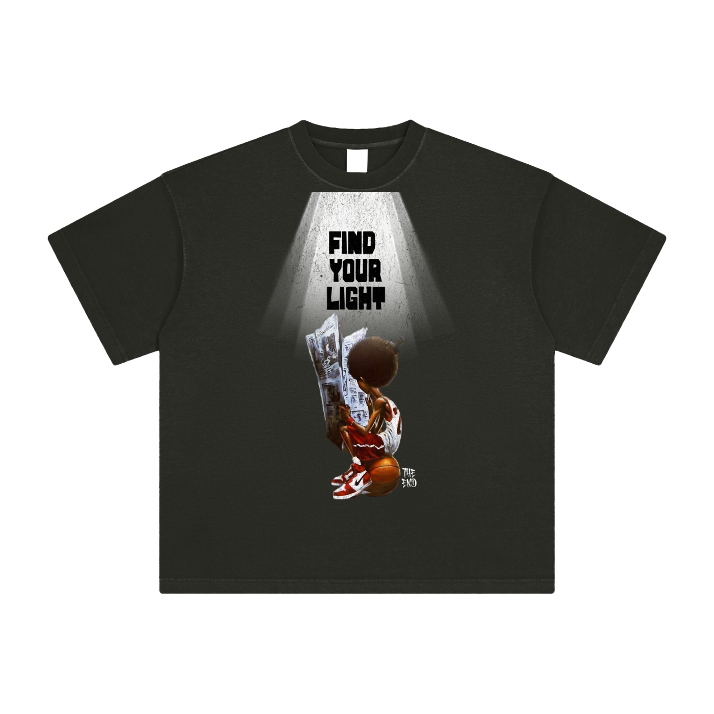 Find Your Light Vintage Washed Tee