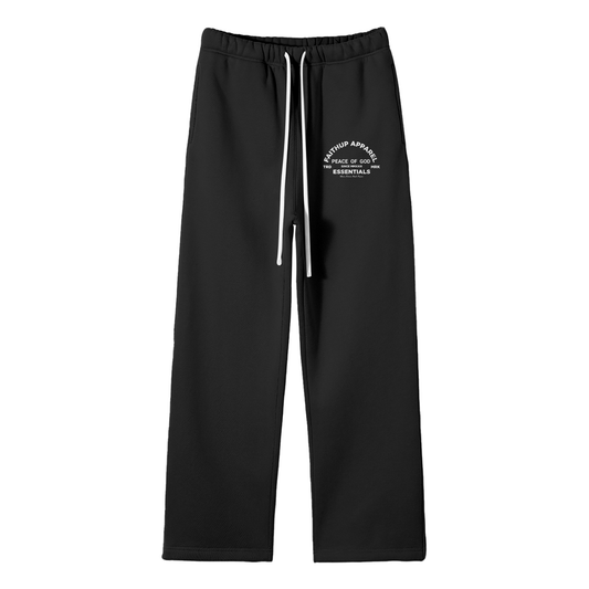 Peace of God Fleece Straight Leg Sweats