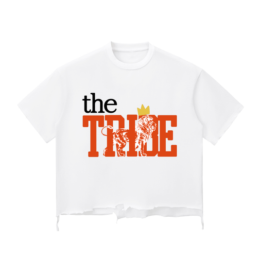 The Tribe Raw-Hem Boxy Tee