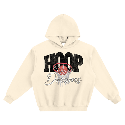 Hoop Dreams Fleeced Boxy Hoodie