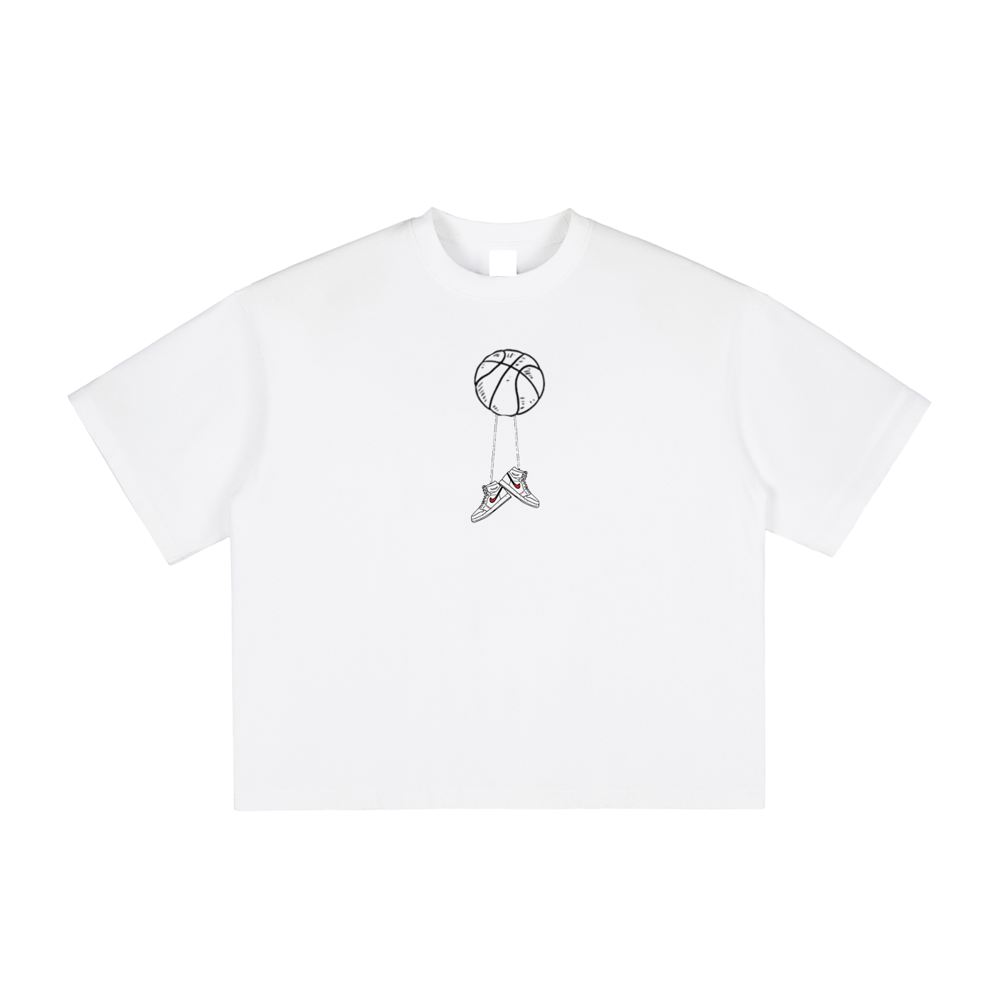 Hoopin Boxy Tee