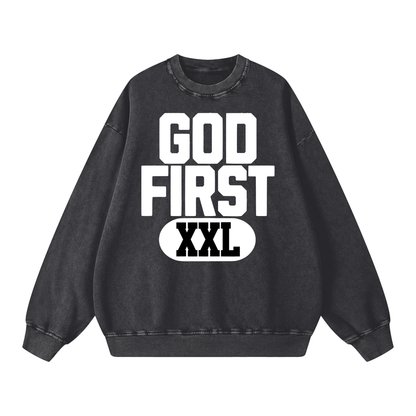 God First Oversize Sweatshirt