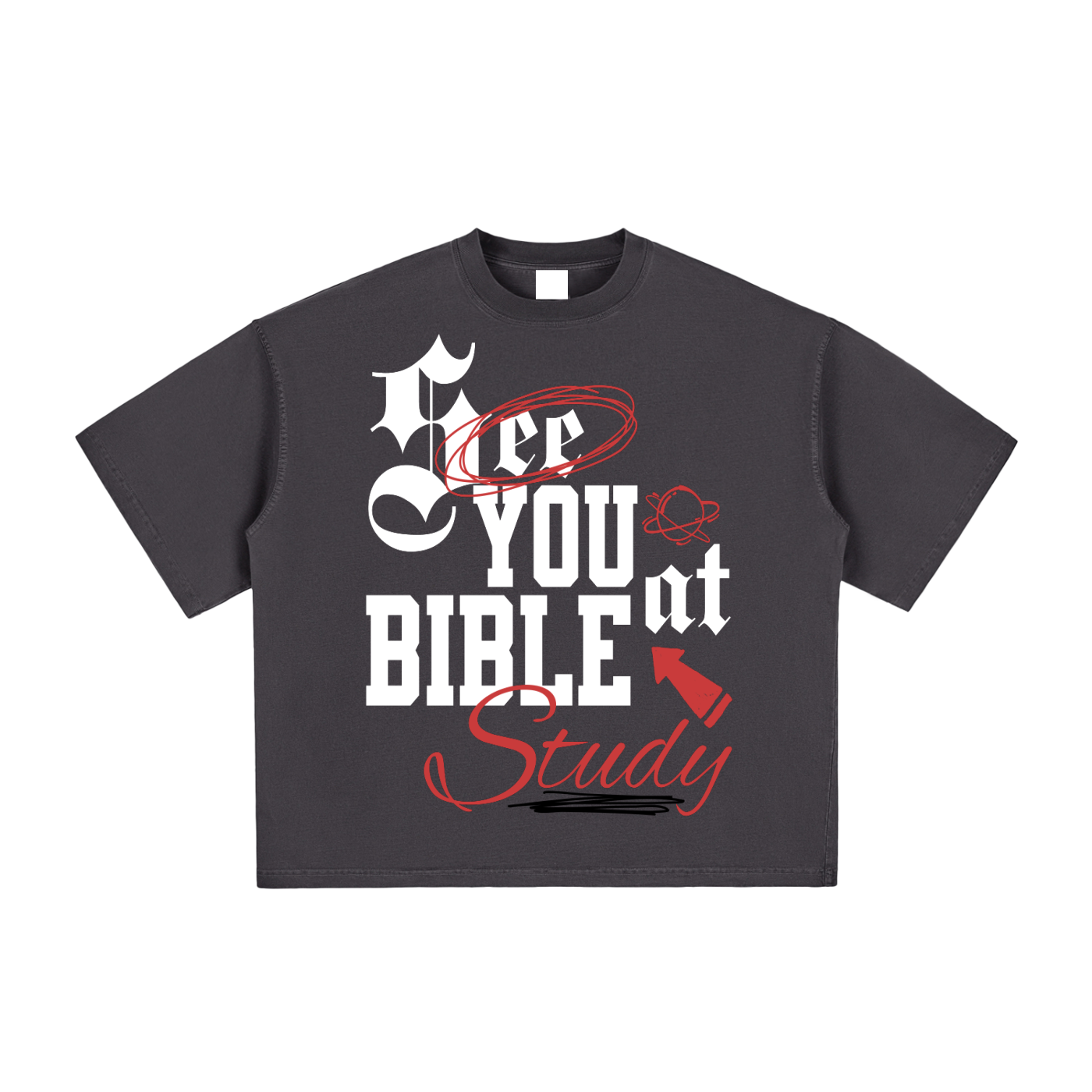 See You At Bible Study Boxy Tee