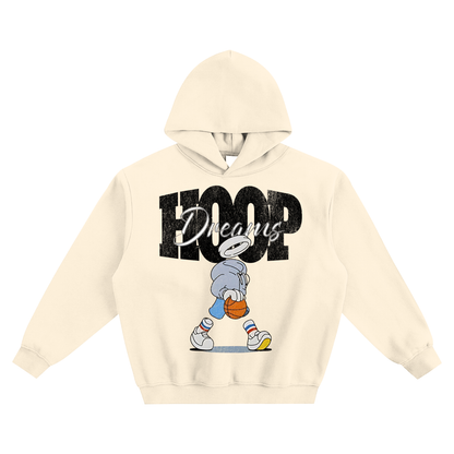Hoop Dreams II Fleeced Boxy Hoodie