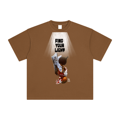 Find Your Light Vintage Washed Tee