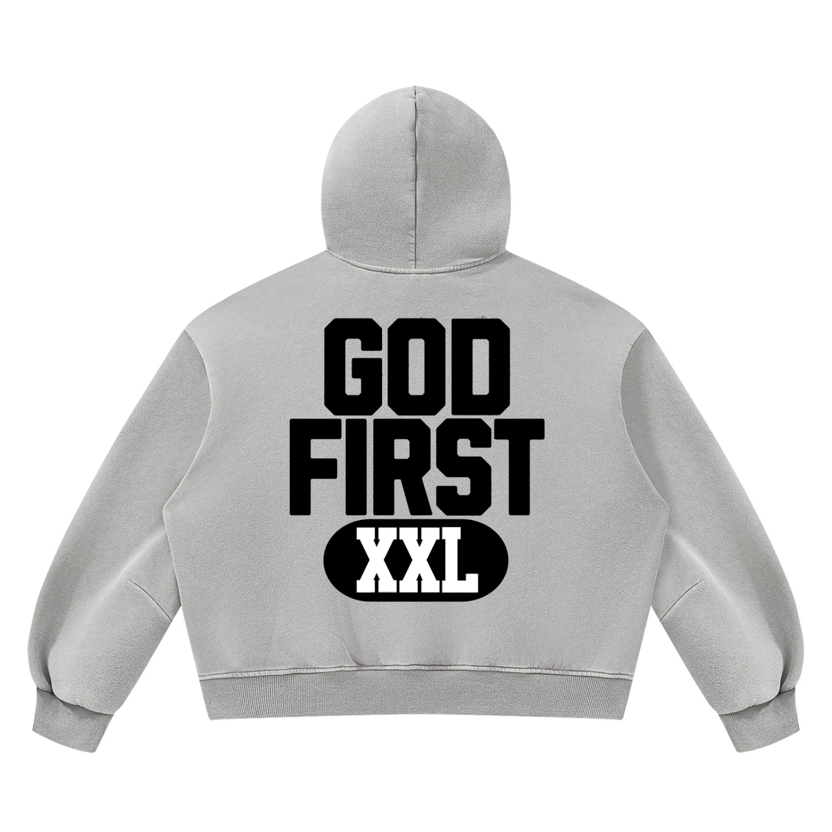 God First Vintage Boxy Hoodie