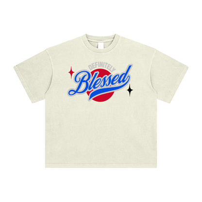 Definitely Blessed Washed Tee