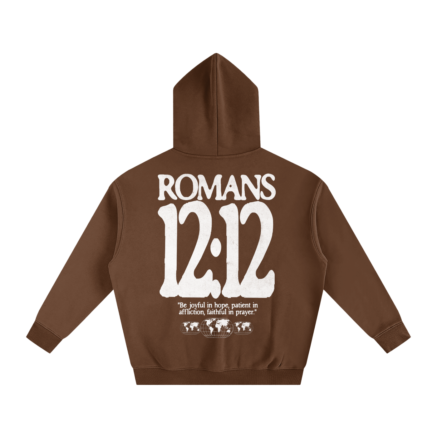 Romans 12:12 Oversized Hoodie