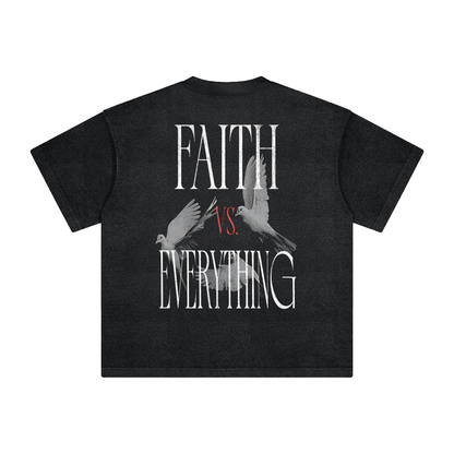 Faith vs. Everything Vintage Washed Tee