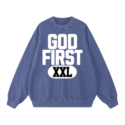 God First Oversize Sweatshirt