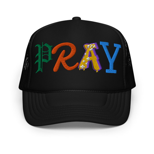 PRAY Foam trucker hat