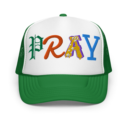 PRAY Foam trucker hat